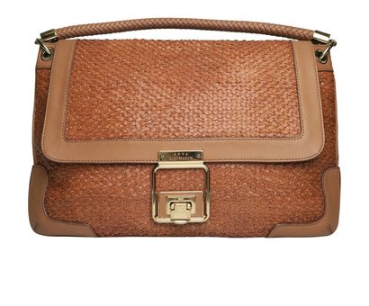 Anya Hindmarch Woven Top Handle, front view